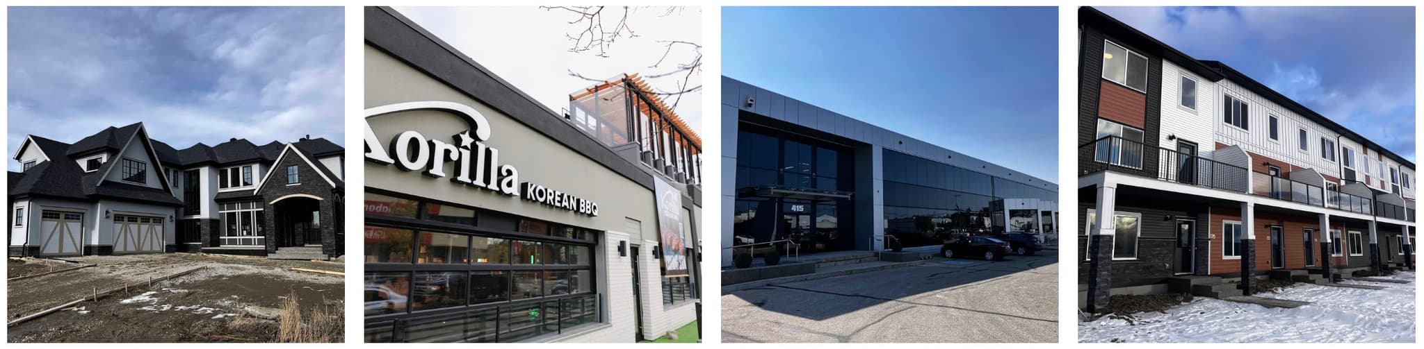 Commercial window cleaning Calgary — glass office building