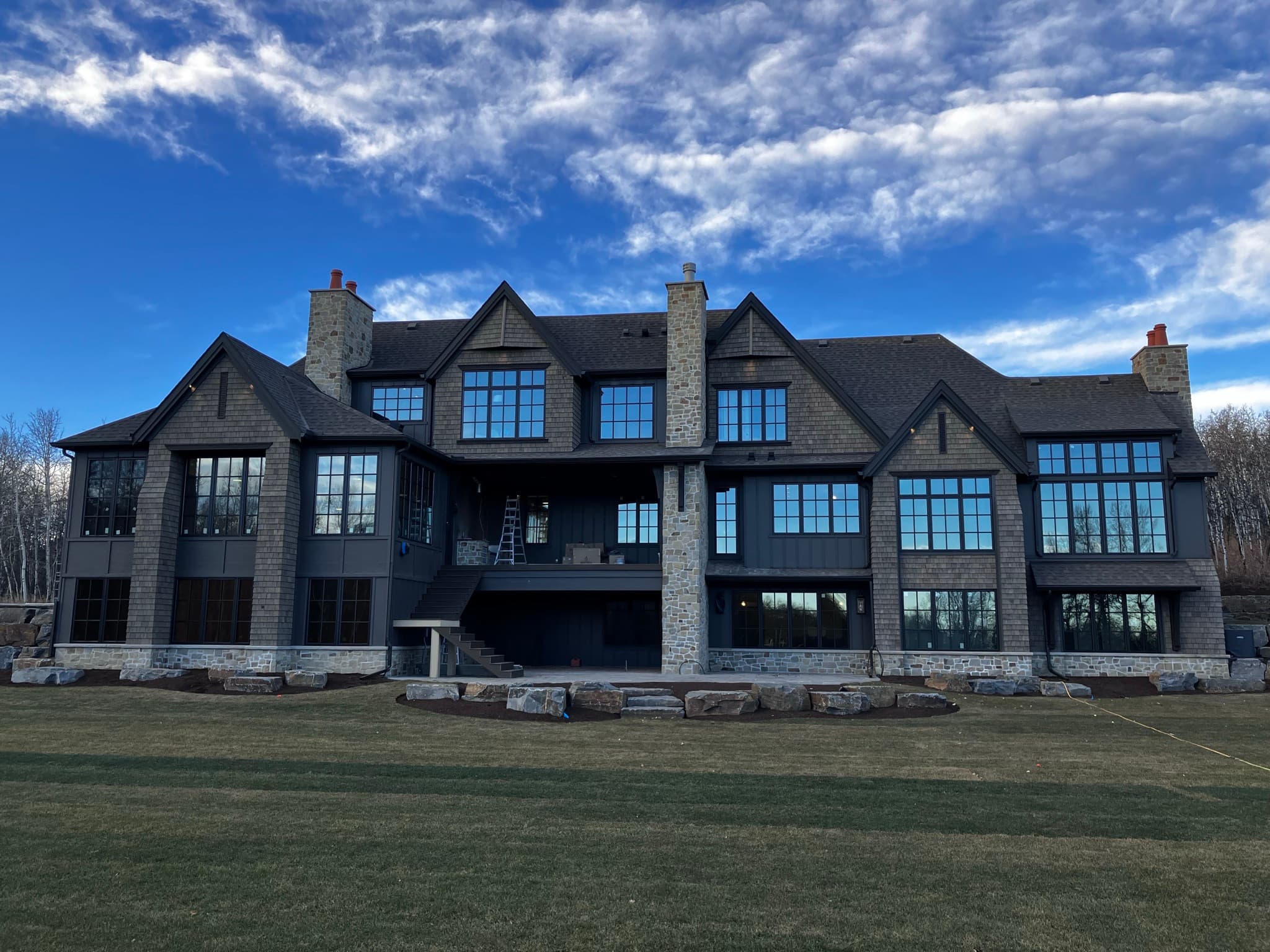 Mop Monkeys Calgary — Large Estate Home Post Construction Window Cleaning Calgary