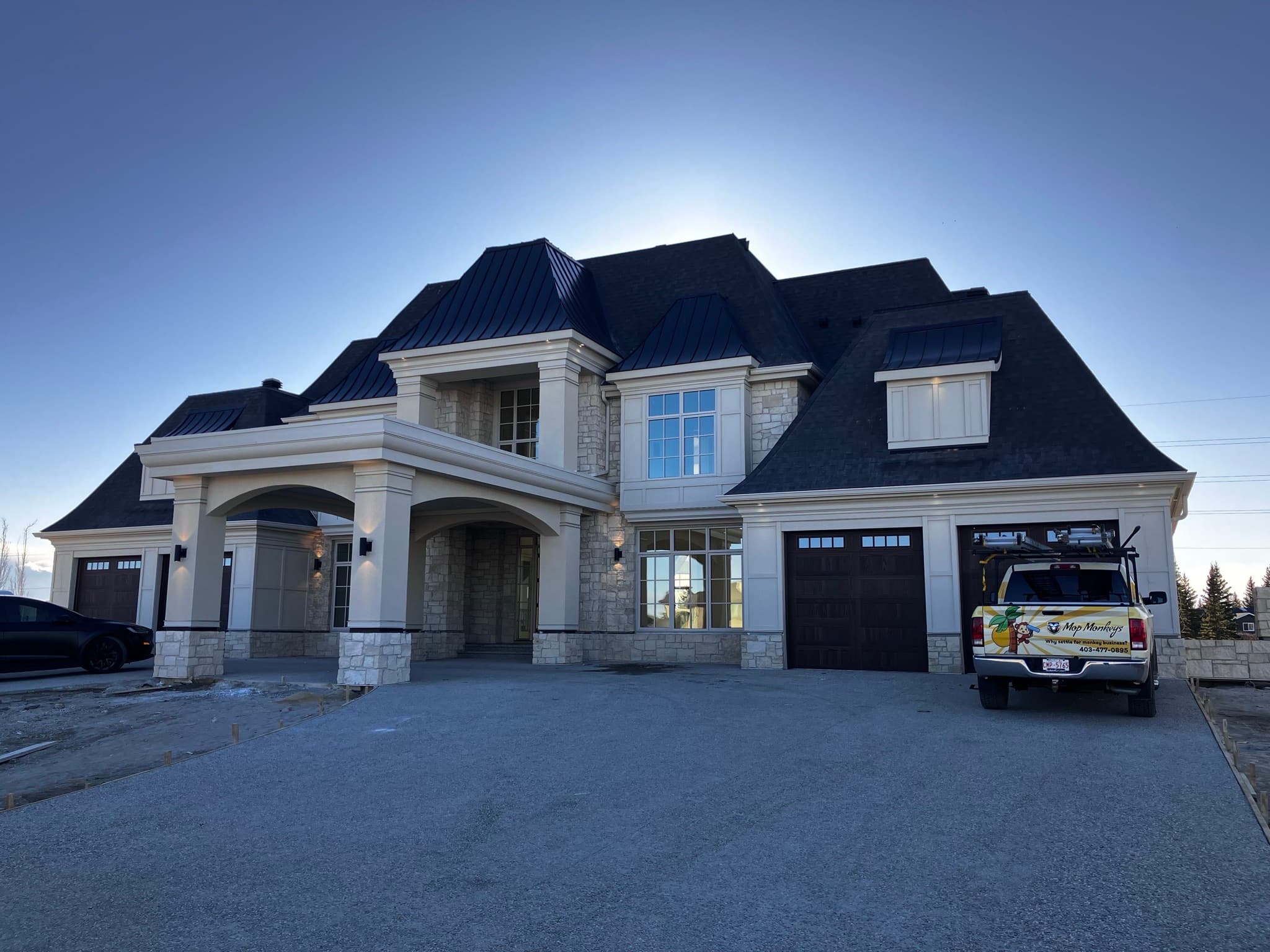 Mop Monkeys Calgary — Post Construction Window Cleaning Custom Home Calgary